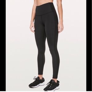 Lululemon Wunder Under high rise rib tight size 6